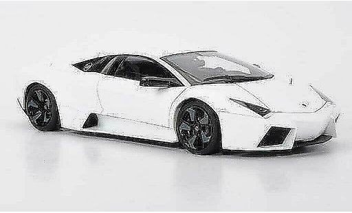Lamborghini Murcielago Reventon 1/18 Autoart mate blanco coche miniatura