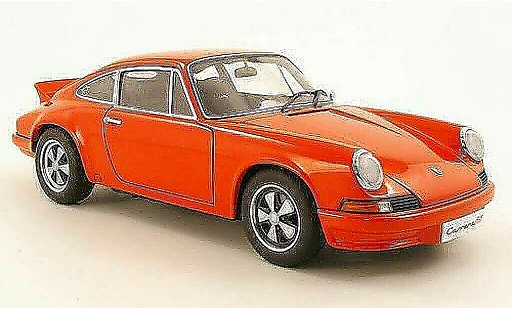 Porsche 911 RS 1/18 Autoart Carrera 27 rojo 1973 coche miniatura