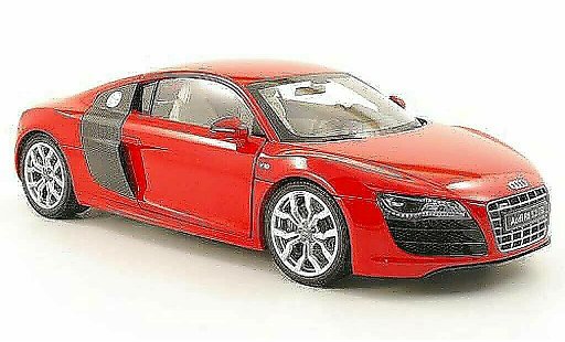 Audi R8 v10 1/18 Kyosho 5.2 FSI rojo 2009 coche miniatura