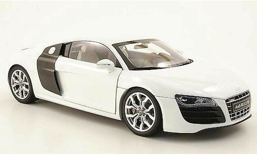 Audi R8 v10 1/18 Kyosho 5.2 FSI blanco 2009 coche miniatura