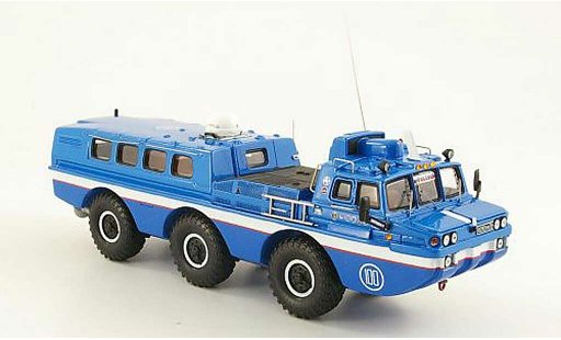 Zil 49061 Base 1/43 DIP Models Blue Bird Gelandefahrzeug avec Personenabteil coche miniatura