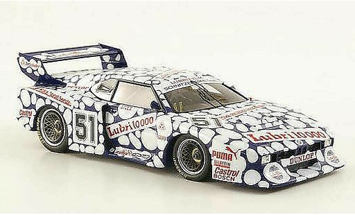 Bmw M1 1981 1/43 Spark Turbo Schnitzer No.51 Lubrifilm Zolder coche miniatura