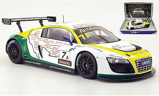 Audi R8 lms 1/18 Spark gt3 no.7 audi.com.au 12h bathurst 2011 m.eddy / c.lowndes / w.luff coche miniatura