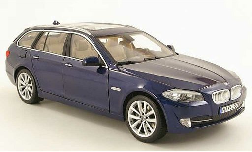 Bmw 550 F11 1/18 Norev touring azul 2010 coche miniatura