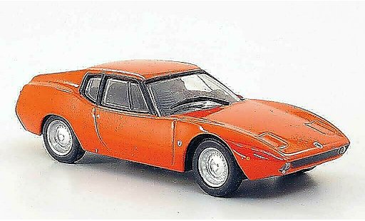 Abarth Scorpione SS 1/43 Hachette naranja 1968 coche miniatura