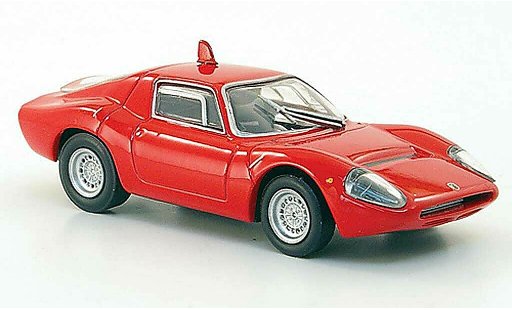 Abarth 1300 OT 1/43 Hachette Periscopio rojo 1967 coche miniatura