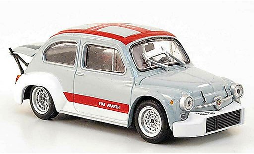 Abarth 1000 Berlina Corsa 1/43 Hachette Gr.2 gris/rojo coche miniatura