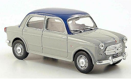 Fiat 1100 TV 1/43 Hachette 103 grisazul 1953 coche miniatura