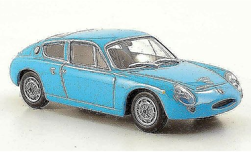 Abarth 1300 Simca GT 1/43 Hachette azul 1962 coche miniatura