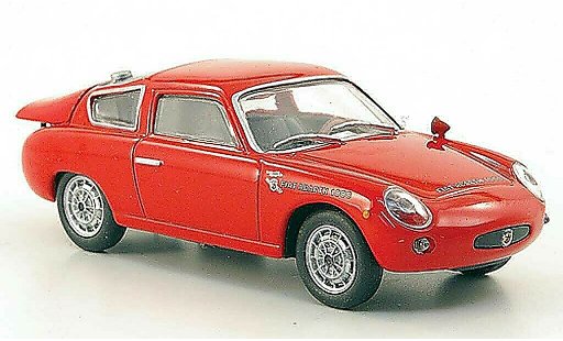 Abarth 1000 Bialbero 1/43 Hachette rojo 1962 coche miniatura