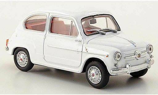Abarth 1000 Berlina Corsa 1/43 Hachette blanco 1963 coche miniatura