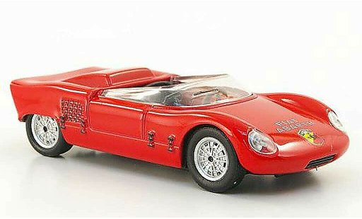 Fiat Abarth 1000 SP 1/43 Hachette Spider Sport rojo 1963 coche miniatura