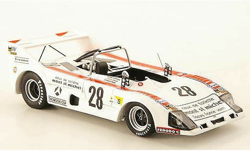Ford Lola 1974 1/43 Bizarre T284 No.28 24h Le Mans coche miniatura