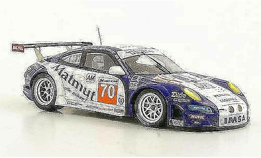 Porsche 911 GT3 RSR 1/43 Spark 2001 No.70 Larbre Competion 24h Le Mans coche miniatura
