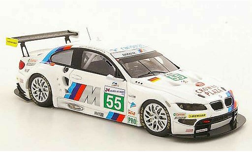 Bmw M3 coupe 1/43 Spark E92 GT No.55 Motorsport 24h le Mans 2011 coche miniatura