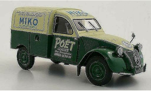 Citroen 2CV Fourgonnette 1/18 Sun Star Fourgonnette Miko 1952 coche miniatura