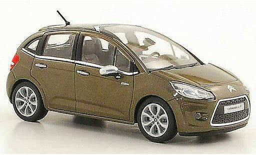 Citroen C3 Berline 1/43 Norev marron 5-portes 2011 coche miniatura