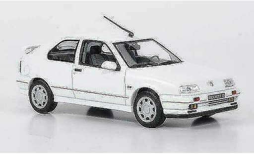 Renault 19 16S 1/43 Norev blanco 3-portes 90 coche miniatura