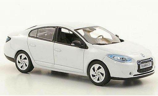 Renault Fluence Z.E. 1/43 Norev ZE blanco 2011 coche miniatura