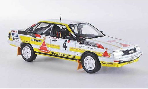 Audi 200 quattro course 1/43 Norev No.4 HB Team W.Rohrl / Ch.Geistdorfer Rally Monte Carlo 1987 coche miniatura