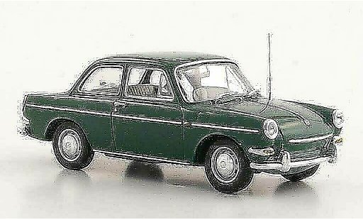 Volkswagen 1600 Base 1/43 Minichamps verde 1966 coche miniatura