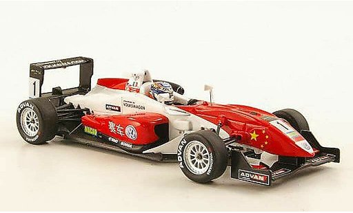 Dallara SA010 course 1/43 Spark F3 No.1 E.Mortara GP Macau 2010 coche miniatura