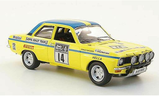 Opel Ascona A Rally 1/43 Schuco No.14Rally Gran Breta&Atilde;&plusmn; 1972 coche miniatura
