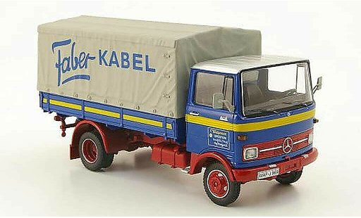 Mercedes LP 608 Pritsche 1/43 Schuco plataforma/Plane Kleigrewe - Faber-Kabel coche miniatura