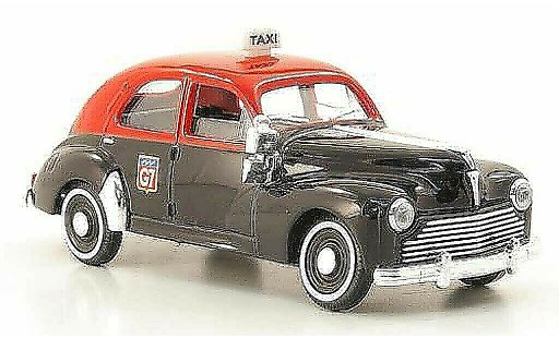 Peugeot 203 Berline 1/43 Solido Berlina Taxi negro/rojo 1954 coche miniatura