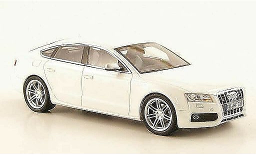 Audi S5 sportback 1/43 Schuco blanco coche miniatura