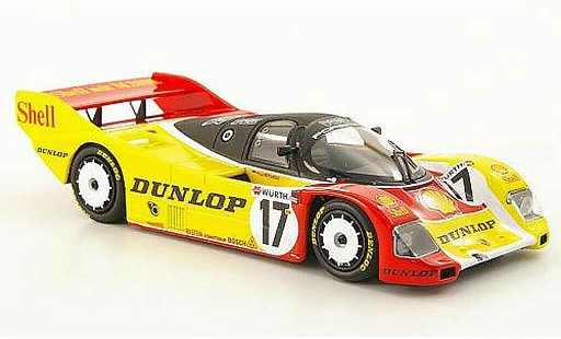 Porsche 962 1987 1/43 Minichamps C No.17 S H.J. pieza Norisring coche miniatura