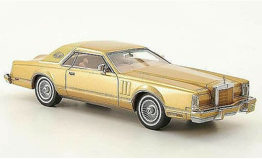Lincoln Continental 1978 1/43 Neo Mark V Coupe gold/beige coche miniatura