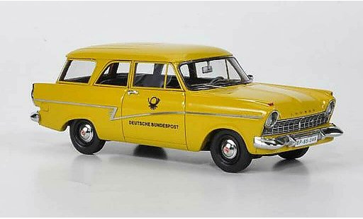 Ford Taunus 17M P2 1/43 Neo Turnier Deutsche Bundespost limitada edition coche miniatura