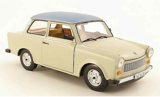 Trabant 601 de luxe 1/18 Sun Star gris beige/gris azul coche miniatura