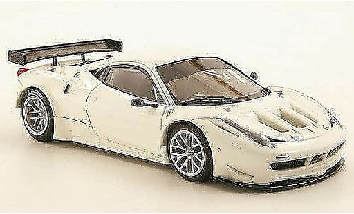 Ferrari 458 Italia GT2 1/43 Look Smart blanco Plain Body Version coche miniatura