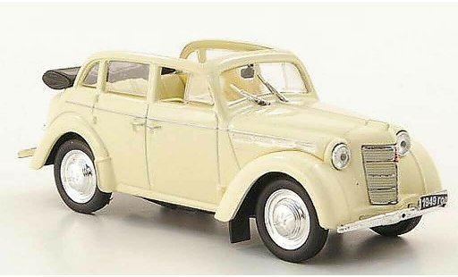 Moskwitsch 400-420 Base 1/43 Nash Avtoprom A Descapotablelimousine beige coche miniatura