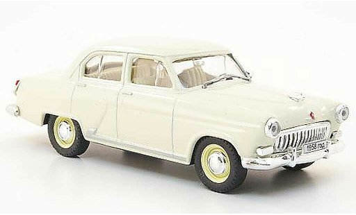 Gaz M21 Base 1/43 Nash Avtoprom beige coche miniatura