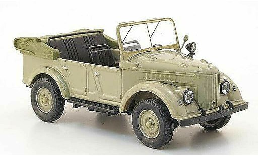 Gaz 69A Ouvert 1/43 Nash Avtoprom beige abierto coche miniatura