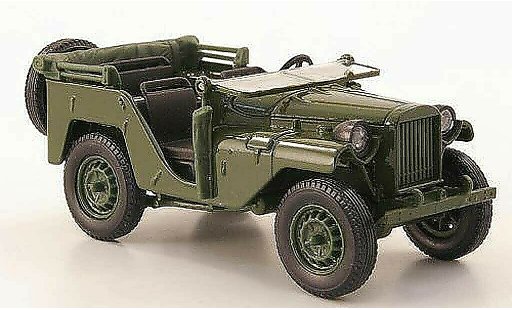 Gaz 64 Base 1/43 Nash Avtoprom verde coche miniatura