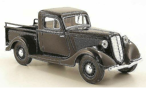 Gaz M415 Pick Up 1/43 Nash Avtoprom negro coche miniatura