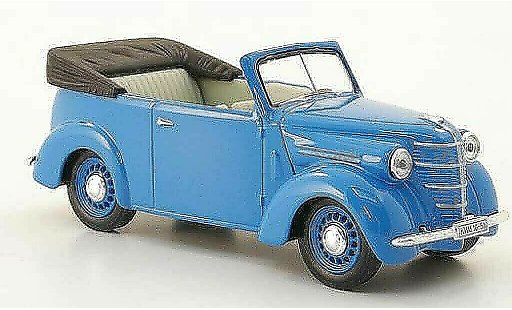 Kim 10-51 Cabriolet 1/43 Nash Avtoprom Descapotable azul coche miniatura