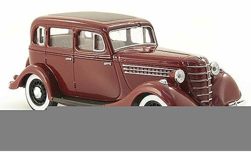 Gaz 11-73 Base 1/43 Nash Avtoprom rojo coche miniatura