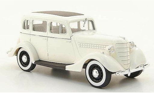 Gaz 11-73 Base 1/43 Nash Avtoprom blanco coche miniatura