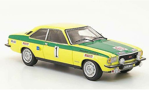 Opel Commodore B 1/43 Schuco GS/E No.1 Rohrl/Berger RIORally Regensburg 1973 coche miniatura