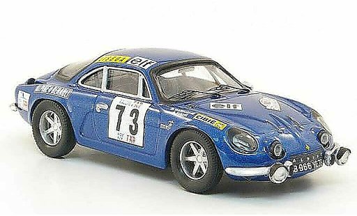 Alpine A110 rallye 1/43 Trofeu No.73 Darniche/Mahe Rally Portugal 1972 coche miniatura