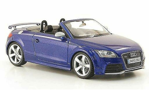 Audi TT roadster 1/43 Schuco azul 2009 coche miniatura