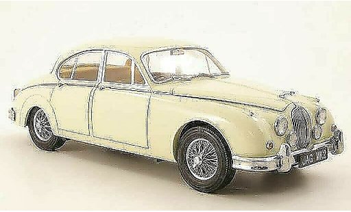 Jaguar MK 2 1/18 Model Icons 3.8 blanco rhd 1962 coche miniatura