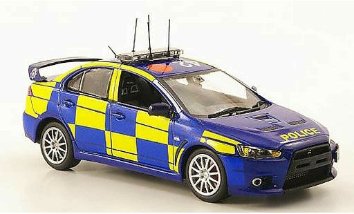 Mitsubishi Lancer Evolution X 1/43 Model Icons Essex Police ANPR Intercept Unit coche miniatura