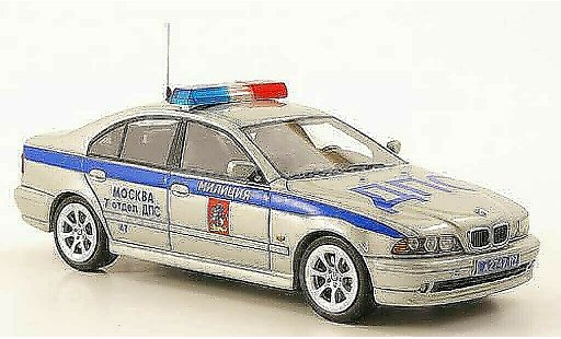 Bmw 525 police 1/43 Neo i (E39) Polic&iacute;a Moskau 2002 coche miniatura