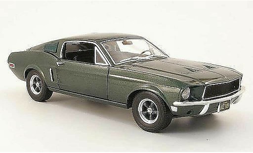 Ford Mustang Bullitt 1/18 Greenlight gt verde 1968 coche miniatura